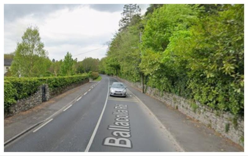 Constant flooding on busy Laois road 'showering' walkers