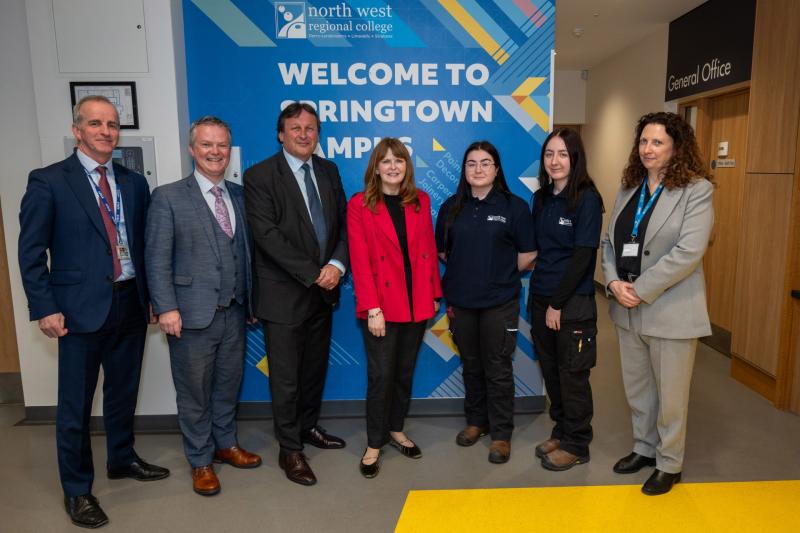 Economy Minister hails Derry's NWRC Springtown as "tremendous asset"