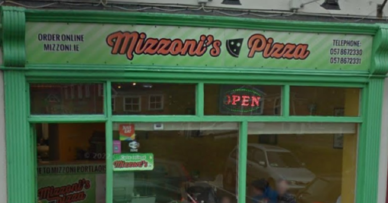 Portlaoise pizzeria closes after sexual messages allegedly sent to woman who ordered a pizza