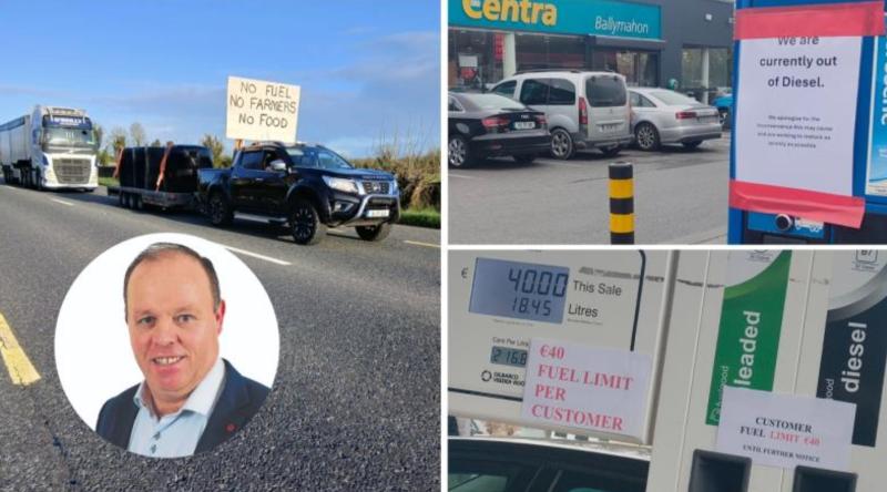 Longford senator says haulier told him it was costing him more than &euro;1,100 per day to work