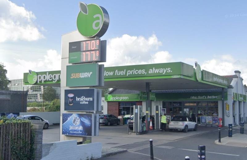 Applegreen service station on the Newbridge Road in Naas 