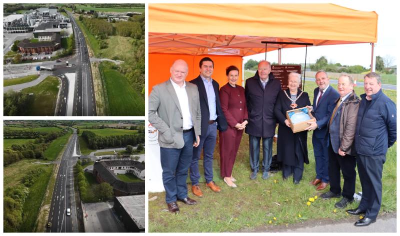 Ribbon cut on big upgrade of main Laois Kilkenny road at busy T&iacute;rl&aacute;n creamery 