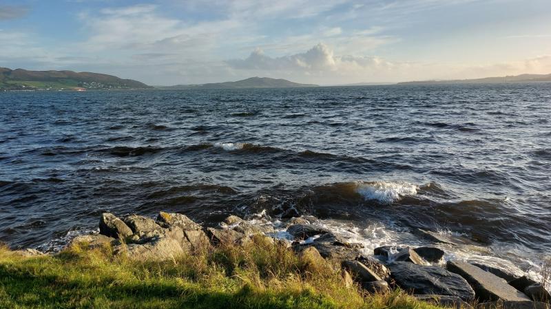 Saturday will see sunny spells and scattered showers throughout the day in Donegal 
