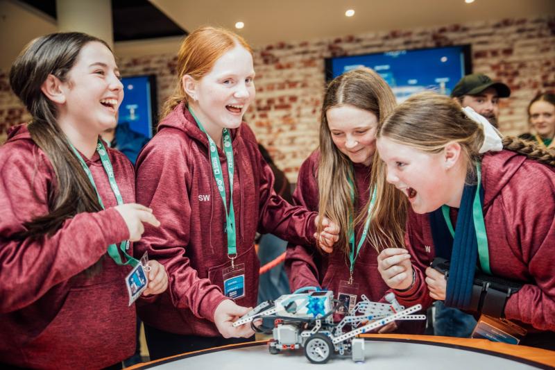 Limerick students take silver at Analog Devices robotics competition