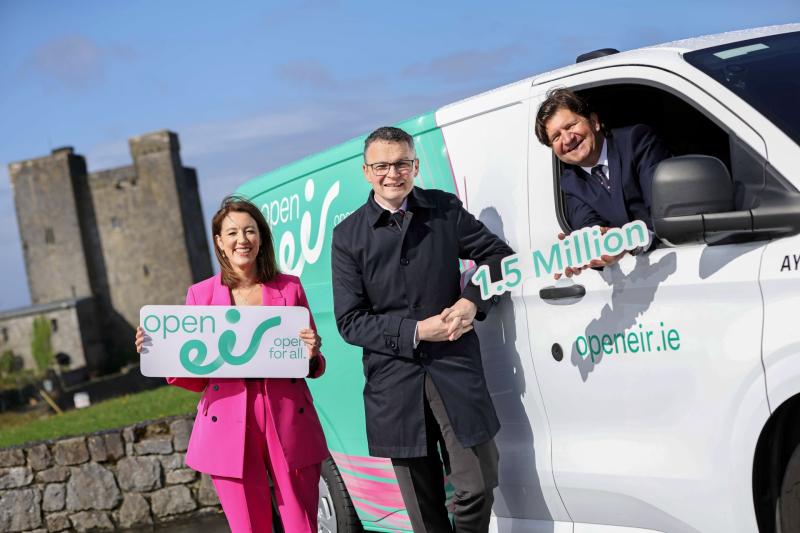 Full fibre reaches 9,400 Leitrim homes and businesses