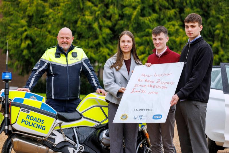 SETU students&rsquo; powerful letter wins road safety prize 