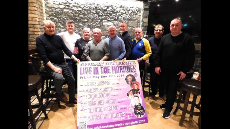 Local Tipperary town gets set to be rocked by ten-day music festival