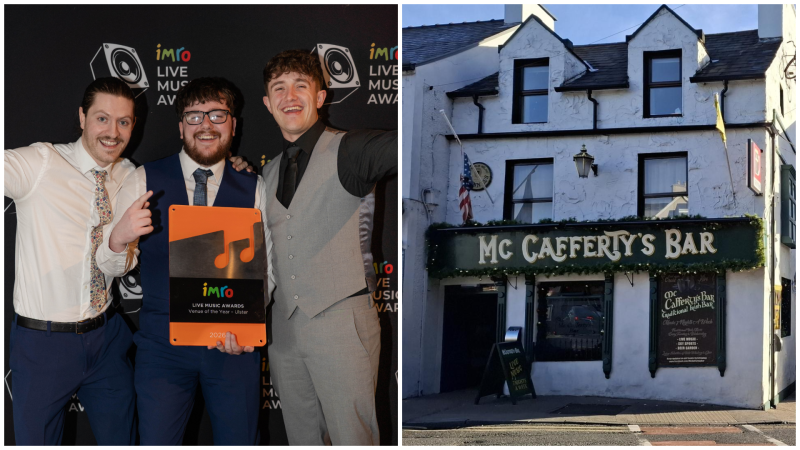 Donegal Town bar wins Ulster&rsquo;s Best Live Music Venue of the Year