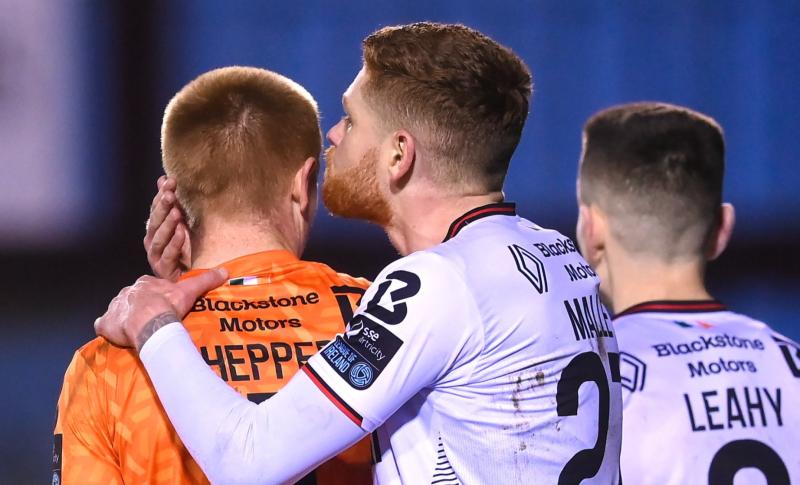 Nathan Shepperd penalty save secures Louth Derby bragging rights for Dundalk 