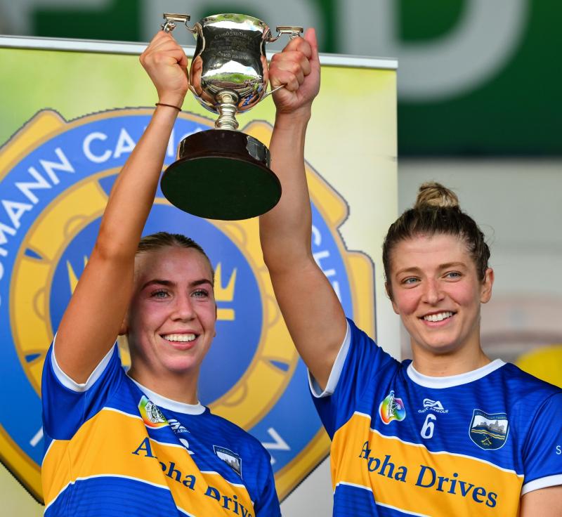 CHAMPIONS:  Tipperary senior camogie team win the Morrissey Cup with skill and style!
