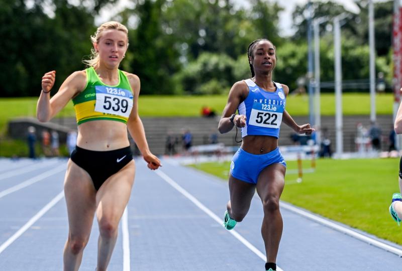 Katie Bergin acquits herself well at the annual Morton Games in Dublin