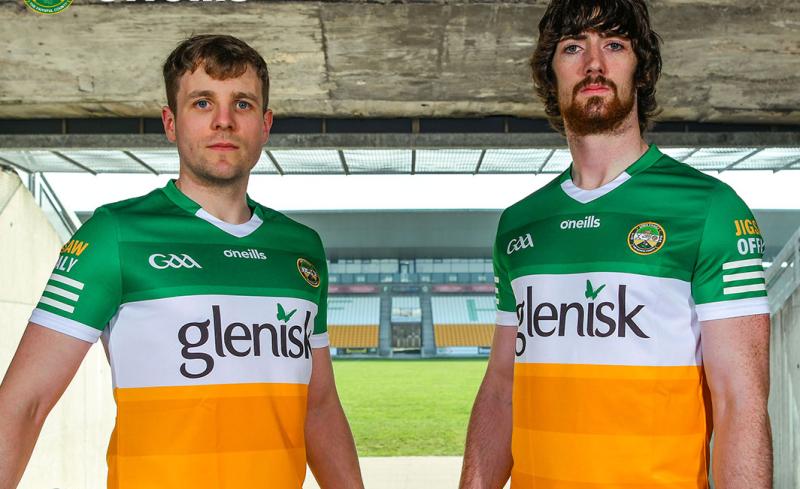 The new Offaly jersey is a work of art and goes on sale this week 