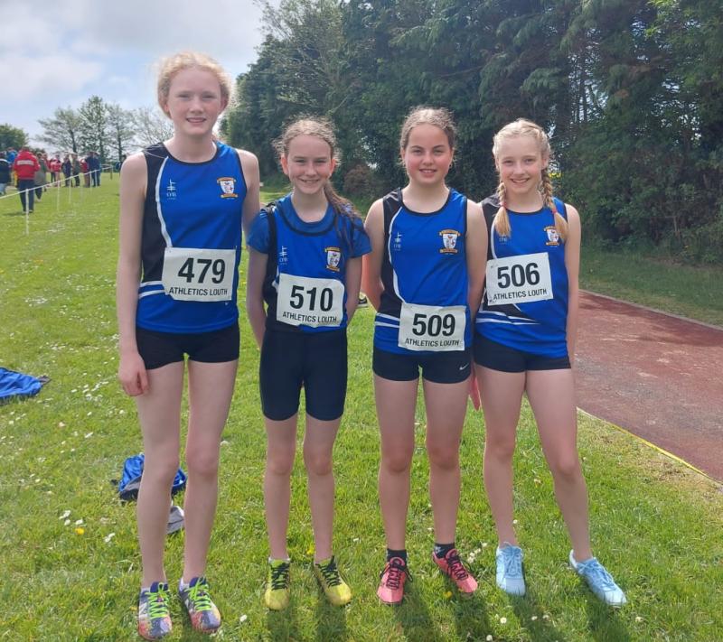St Peter's record high number of medals at Louth Juvenile Track & Field Championships