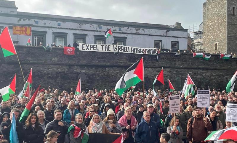Massive Derry Rally for Palestine