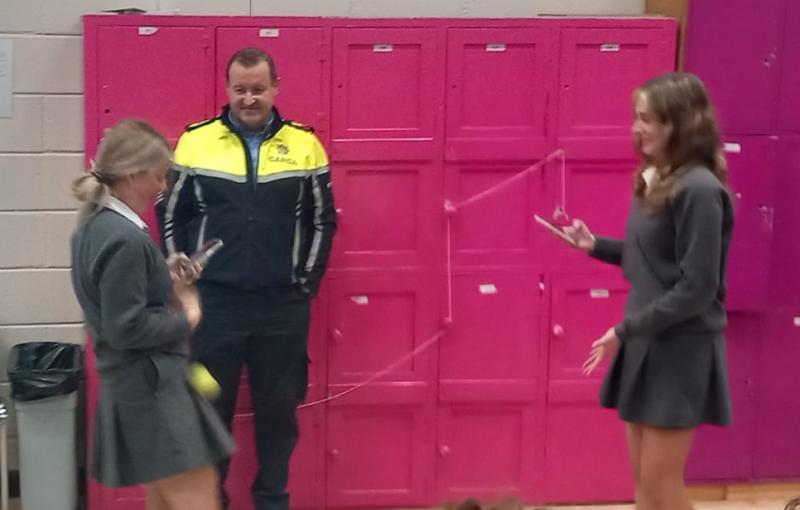 Gardaí dispel common myth to Kilkenny students 