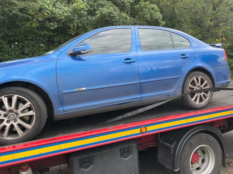 Kildare gardaí stop car following automatic number plate recognition alert