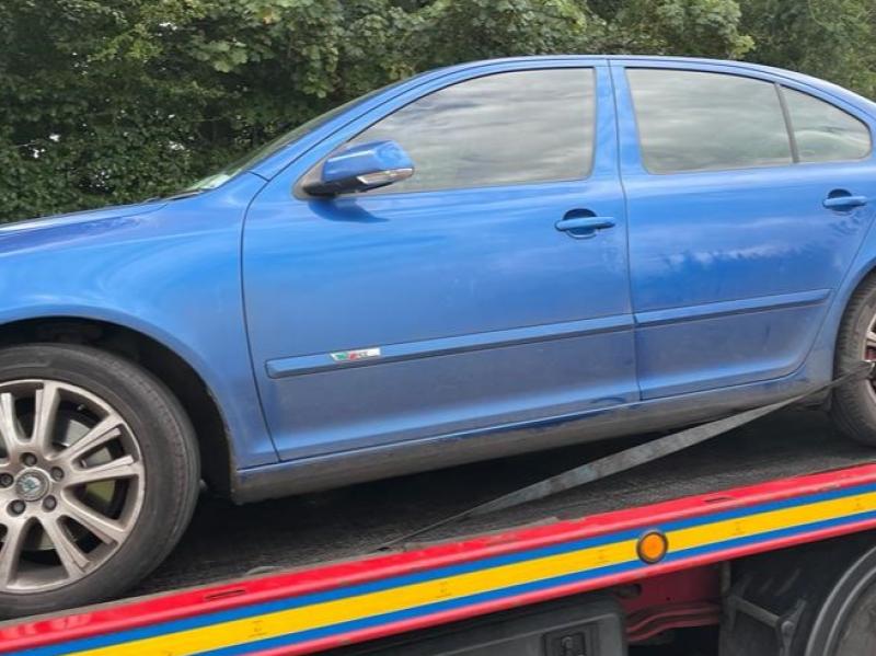 Kildare gardaí stop car following automatic number plate recognition alert
