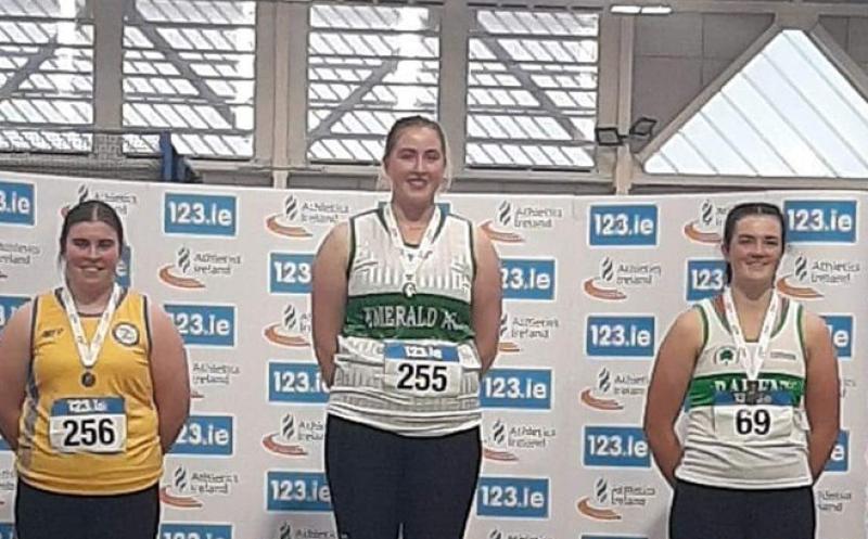 Blackrock AC athlete claims national medal at Indoor Championships  