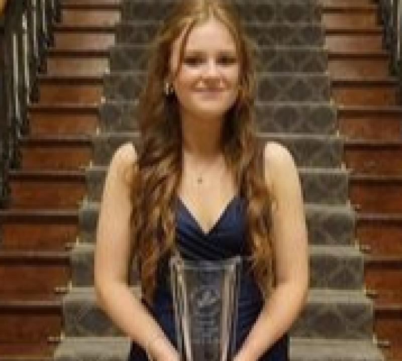 Naas student does Kildare proud by securing win at National Youth Awards