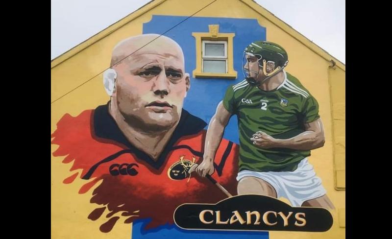 ‘Finn-ishing’ touches: Limerick sporting greats celebrated in magnificent mural