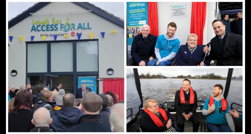 Important milestone for Longford as Lough Ree Access for All opens new sensory shed