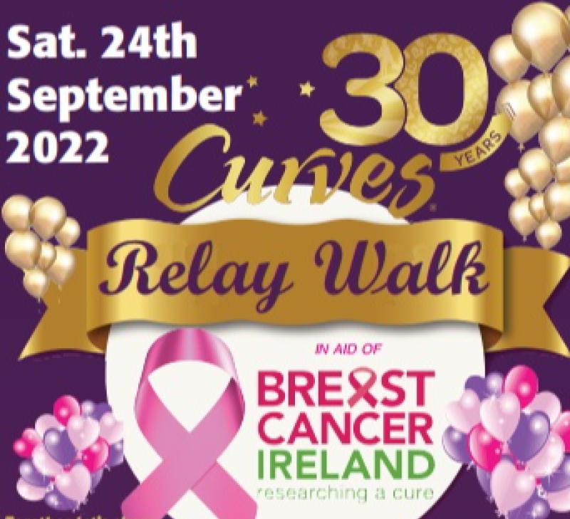 Curves charity walk in aid of Breast Cancer Research in Dundalk this Saturday