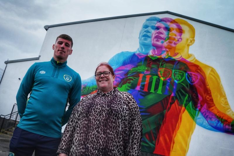 "Inspiring" mural of Creggan legend James McLean unveiled in Derry