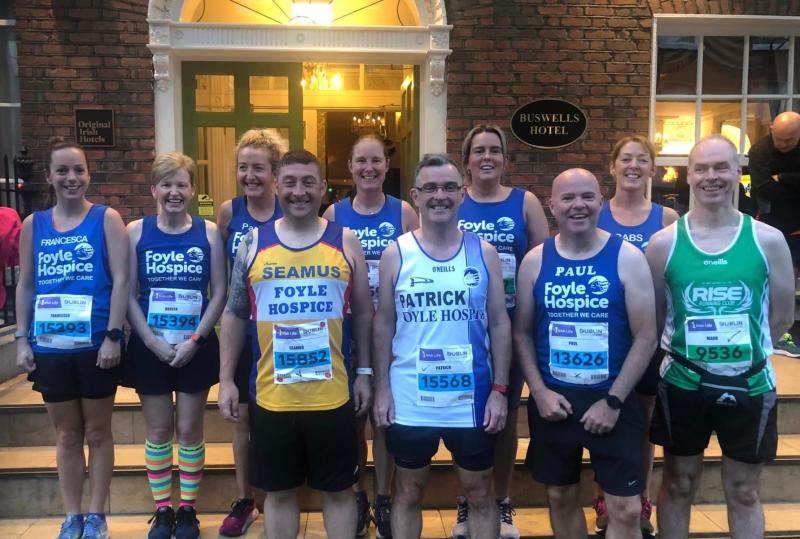 Foyle Hospice encouraging volunteers to run the Dublin Marathon to raise vital funds
