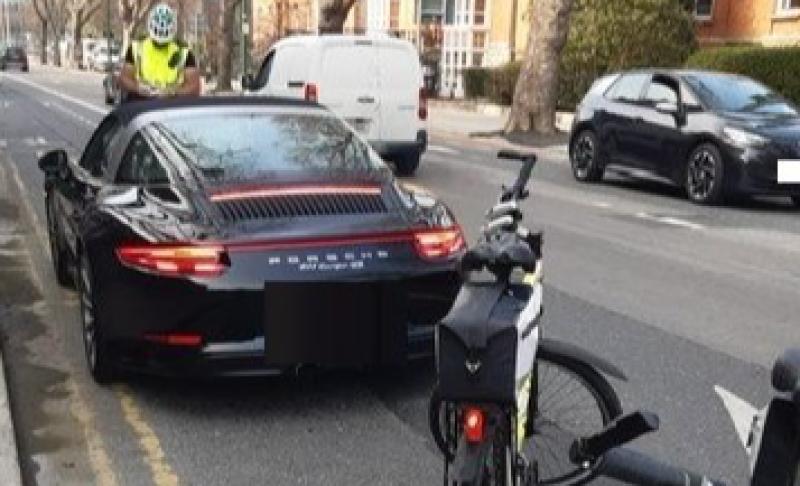 Gardaí on bikes catch up with Porsche driver over multiple offences