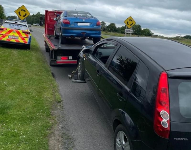 Total of six vehicles seized at two separate Kildare gardaí checkpoints 