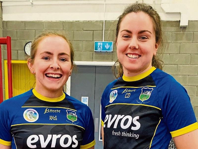 Aoife McGrath (left) and Cáit Devane  will feature on Munster senior hurling championship day as part of camogie and hurling double headers