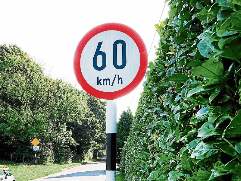 Midlands Roscrea Birr speed limits change