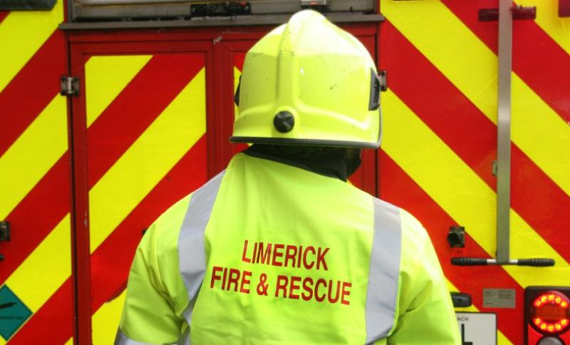 Limerick fire crews deployed as car catches fire