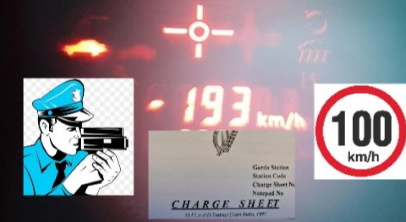 Kildare gardaí arrest motorist travelling at 193km/h in a 100km/h zone