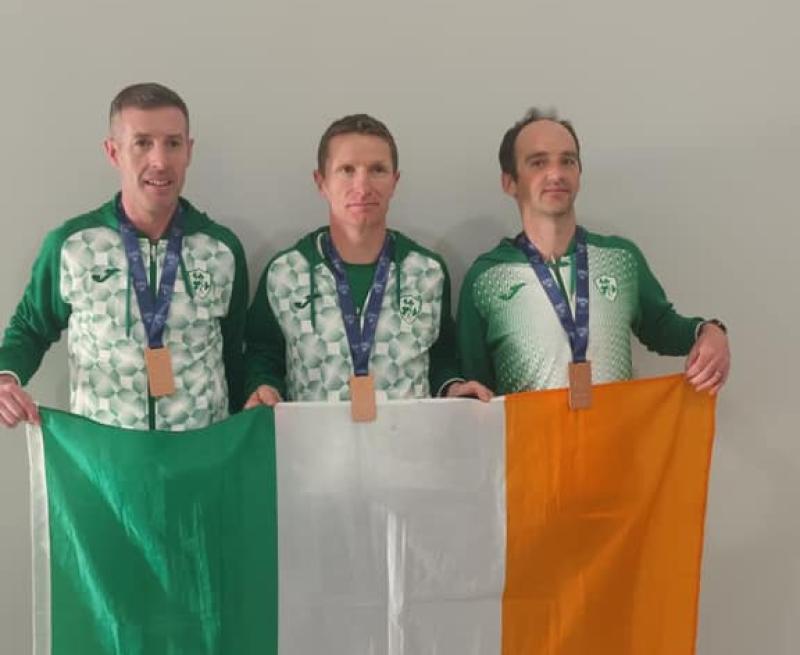 St Abbans athlete Hunter helps Ireland to bronze medal at European Masters