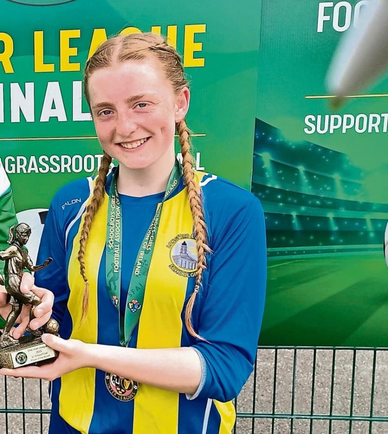 Longford soccer star Michaela Hand selected for Ireland U-16s against Scotland