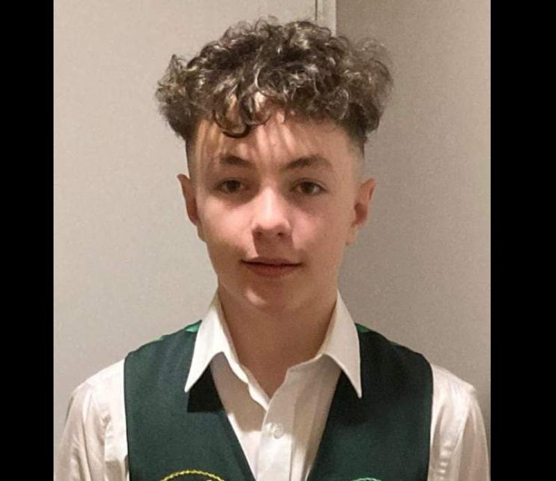 St Mary's Newport student represented Ireland on junior team of European Eight Ball Pool Championships