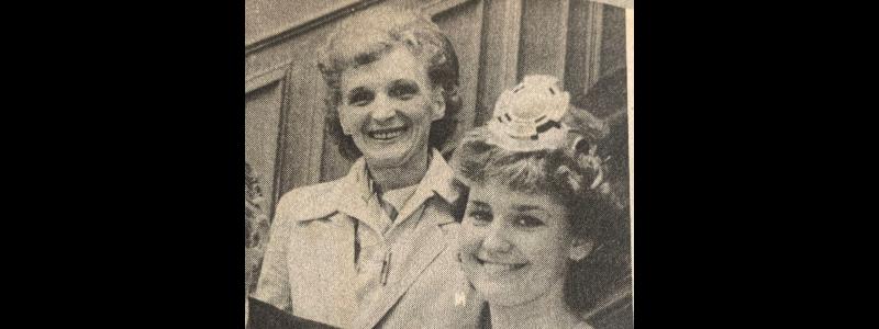 Voureen McLaughlin and Lillian O'Moore