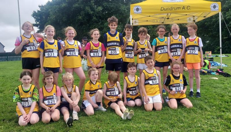It was a very weekend at Templemore for Dundrum Juvenile AC athletes