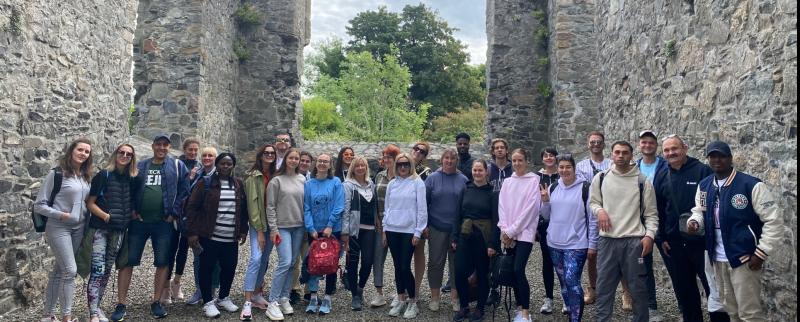 Learning and walking in Carlingford for Dundalk Adult Learning Service