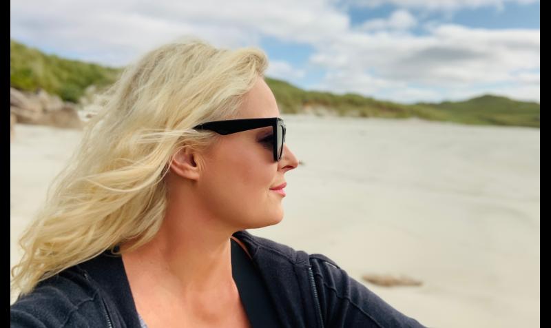Amanda Brunker said Donegal is a magical place and she can’t wait to return