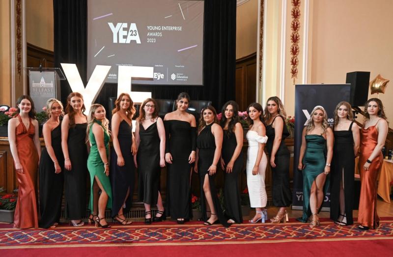 Derry girls at Thornhill College named Young Enterprise NI Northwest Company of the Year