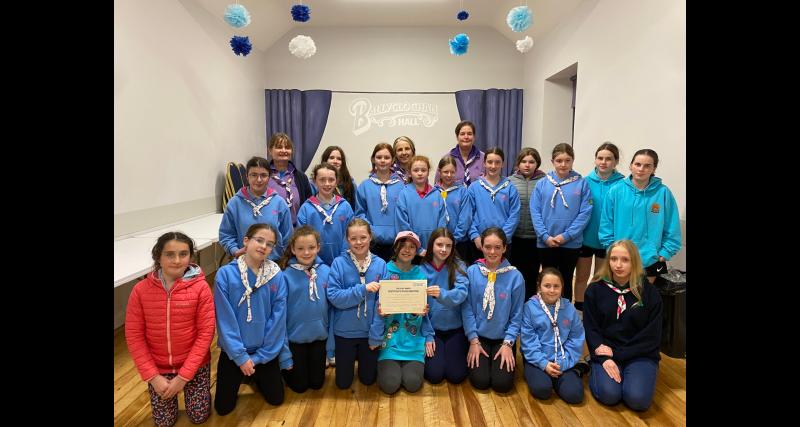 Ardagh & Viking Girl Guides win International Recognition Award