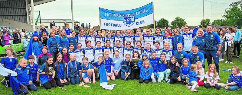 Another honour for Fethard Ladies Footballers - October winners of Butlers Sports Awards