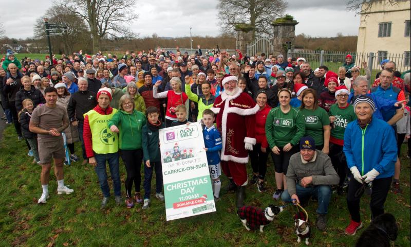 Big turnout for Carrick-on-Suir's annual GOAL Mile walk/run