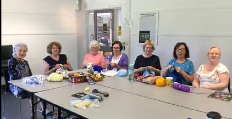 Carrick-on-Suir Knitting Group members are exhibiting their creations at Sean Healy Library 