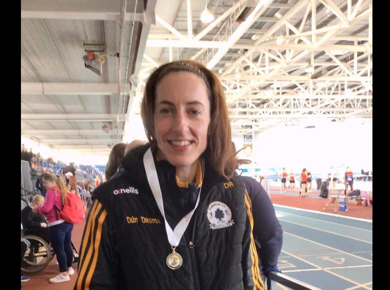Silver for Tipperary's Dymphna Ryan in National Masters Athletics Indoor Championships