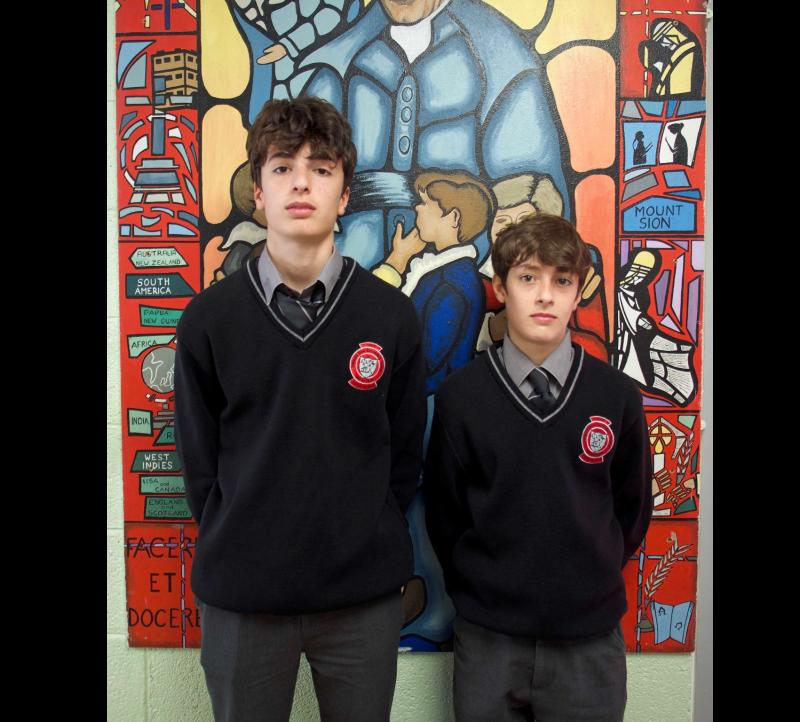 Carrick-on-Suir's Edmund Rice Secondary School bids farewell to two Spanish students 