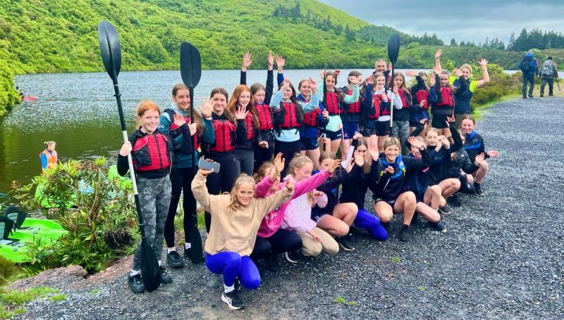 Hundreds try out kayaking in scenic surroundings of Tipperary's Bay Lough 