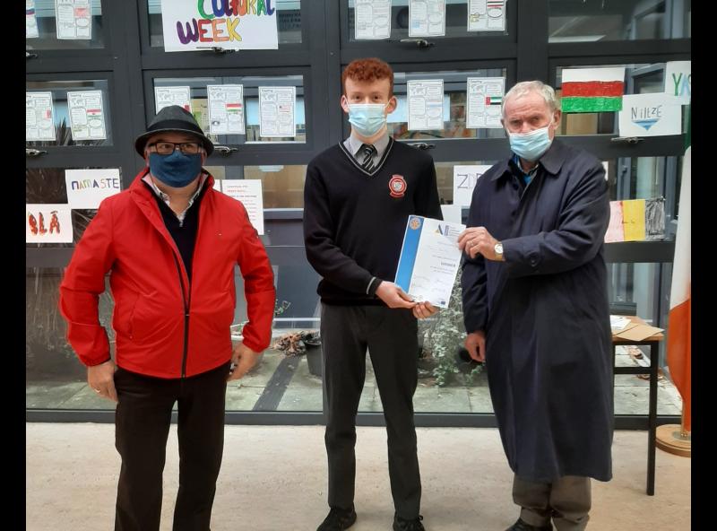 Carrick-on-Suir student conferred with Rotary Youth Leadership award